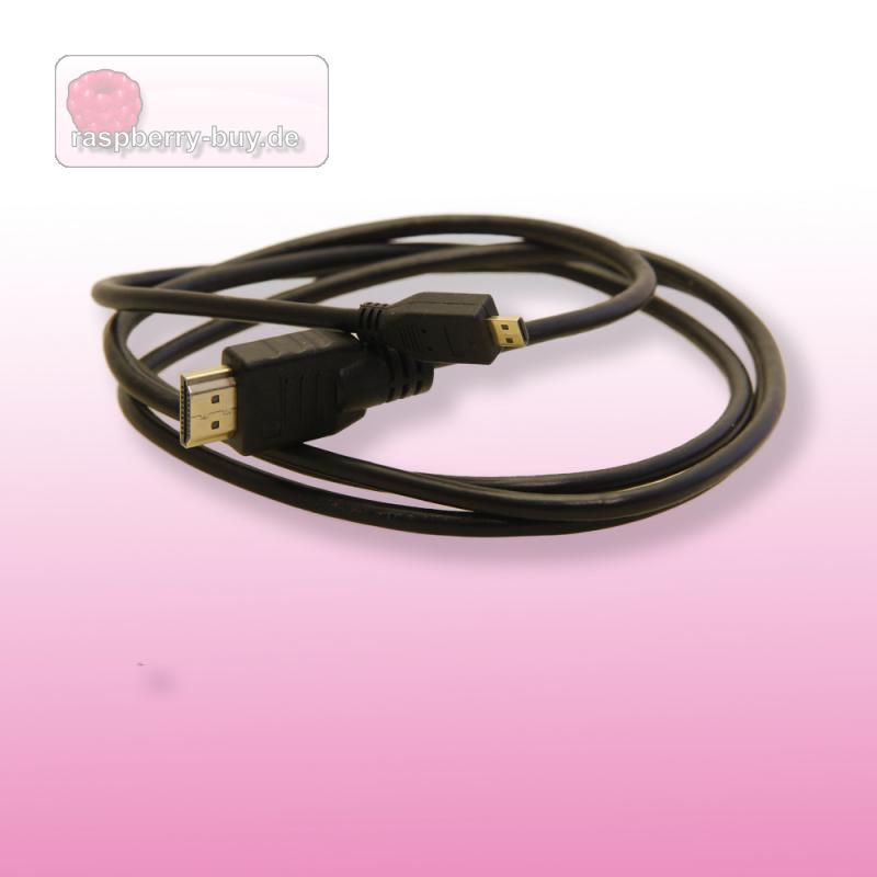 Adapterkabel HDMI-Stecker, MicroHDMI-Stecker, 1.5 m