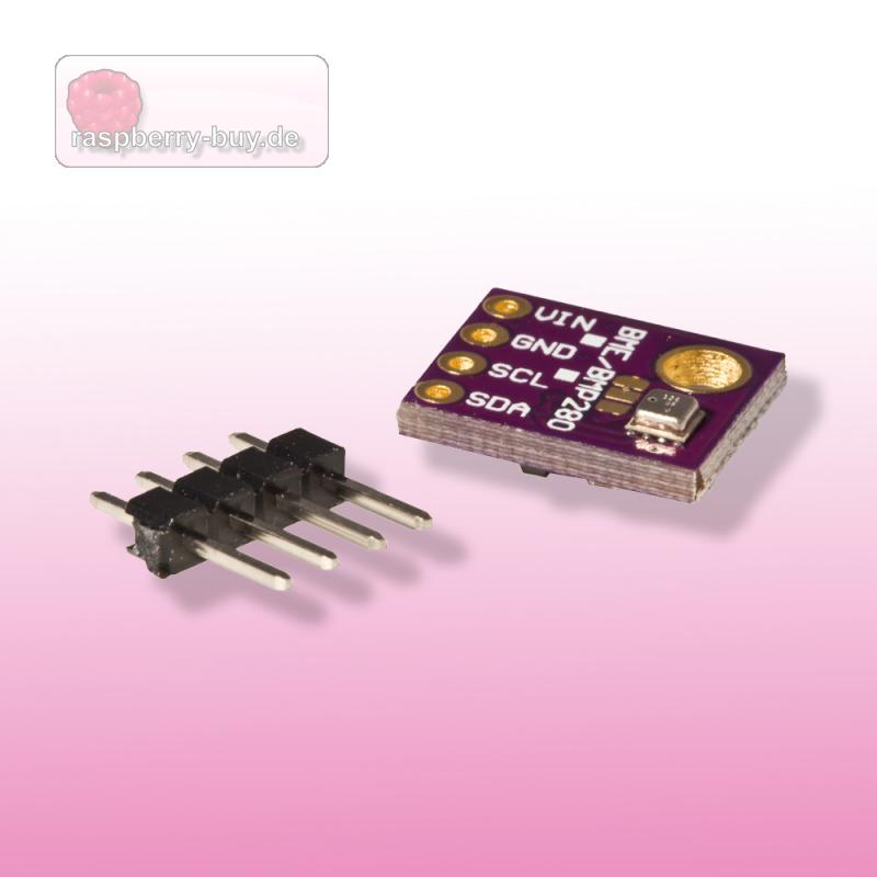 Raspberry Pi I2C digitaler Temperatur-, Luftdruck, Luftfeuchtigkeitssensor BME280