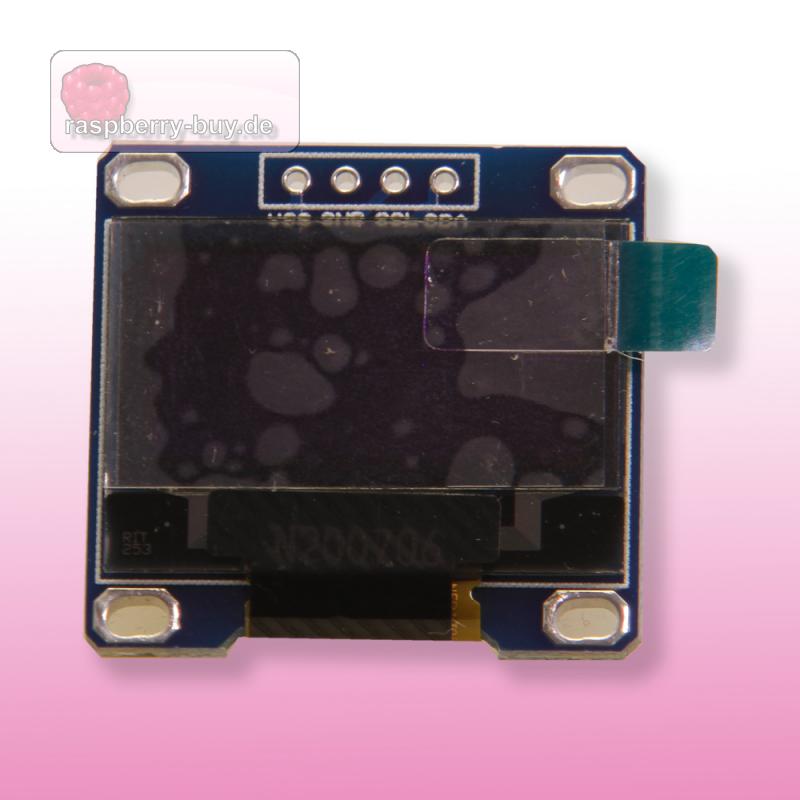 0.96 Zoll I2C OLED-Display, gelb/blau, SSD1306, 128 x 64 Pixel