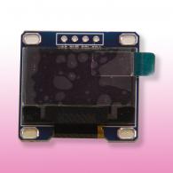kleines OLED-Display mit SH1106-Treiber, 128x64 Pixel, 8 Zeilen gelb / 48 Zeilen blau